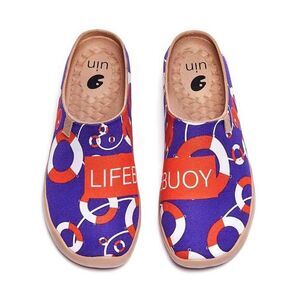 UIN Men's Slipper Mules Walking Casual Travel Shoes (Lifebuoy Slipper) New No Bo